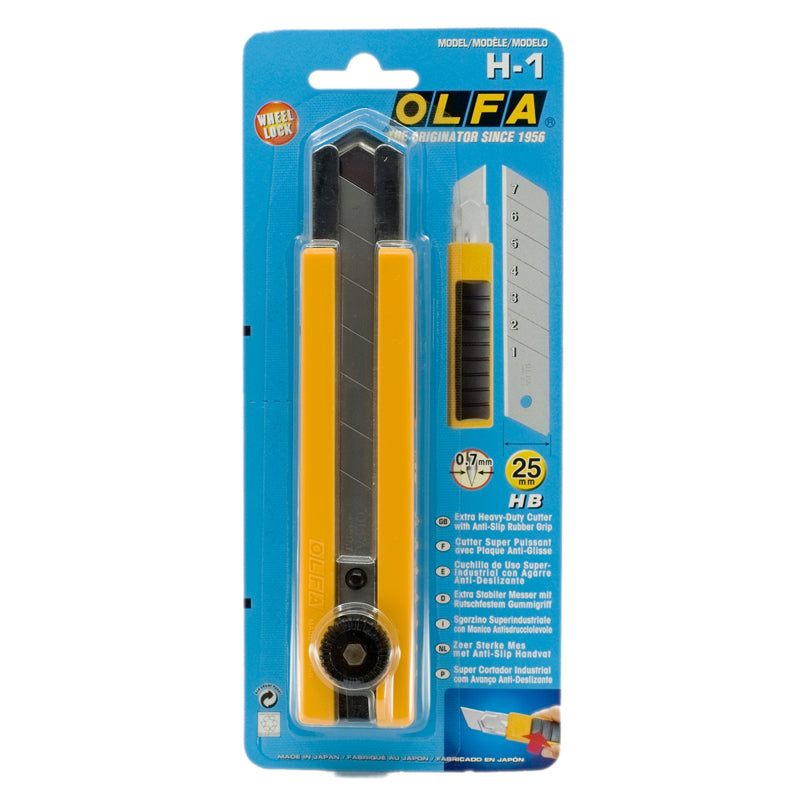 1807000 OLFA H1 Fräser Cuttermesser 25mm – Produktbild