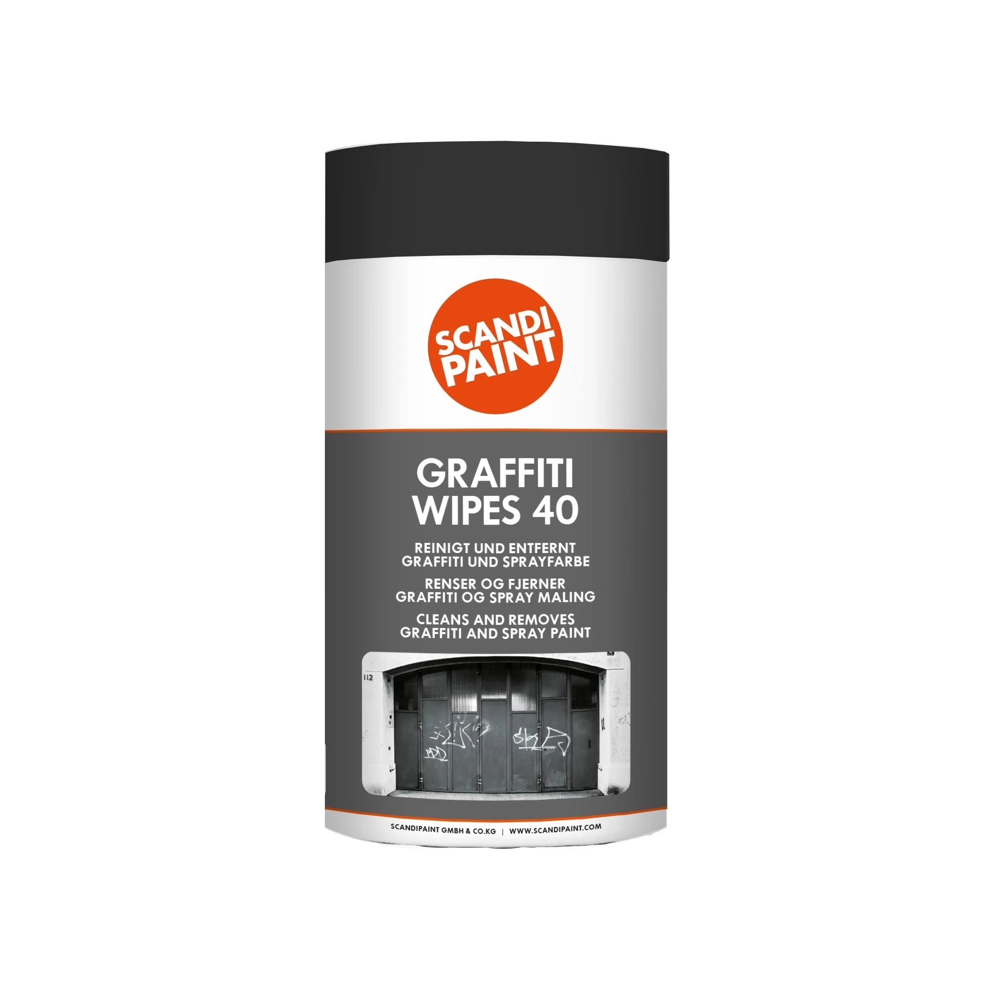 SCANDIPAINT Graffiti-Tücher – 40 Stück – Produktbild
