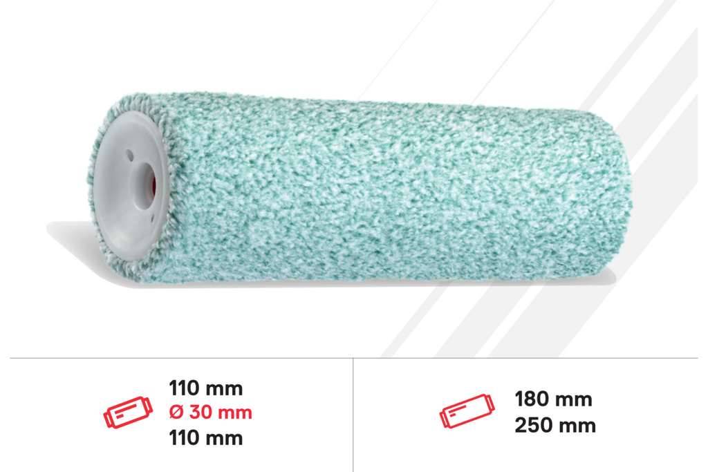 4932110 L'Outil Parfait Microliss HD 6 Mikrofaserrolle – 11 cm (10er-Pack) – Bild 2