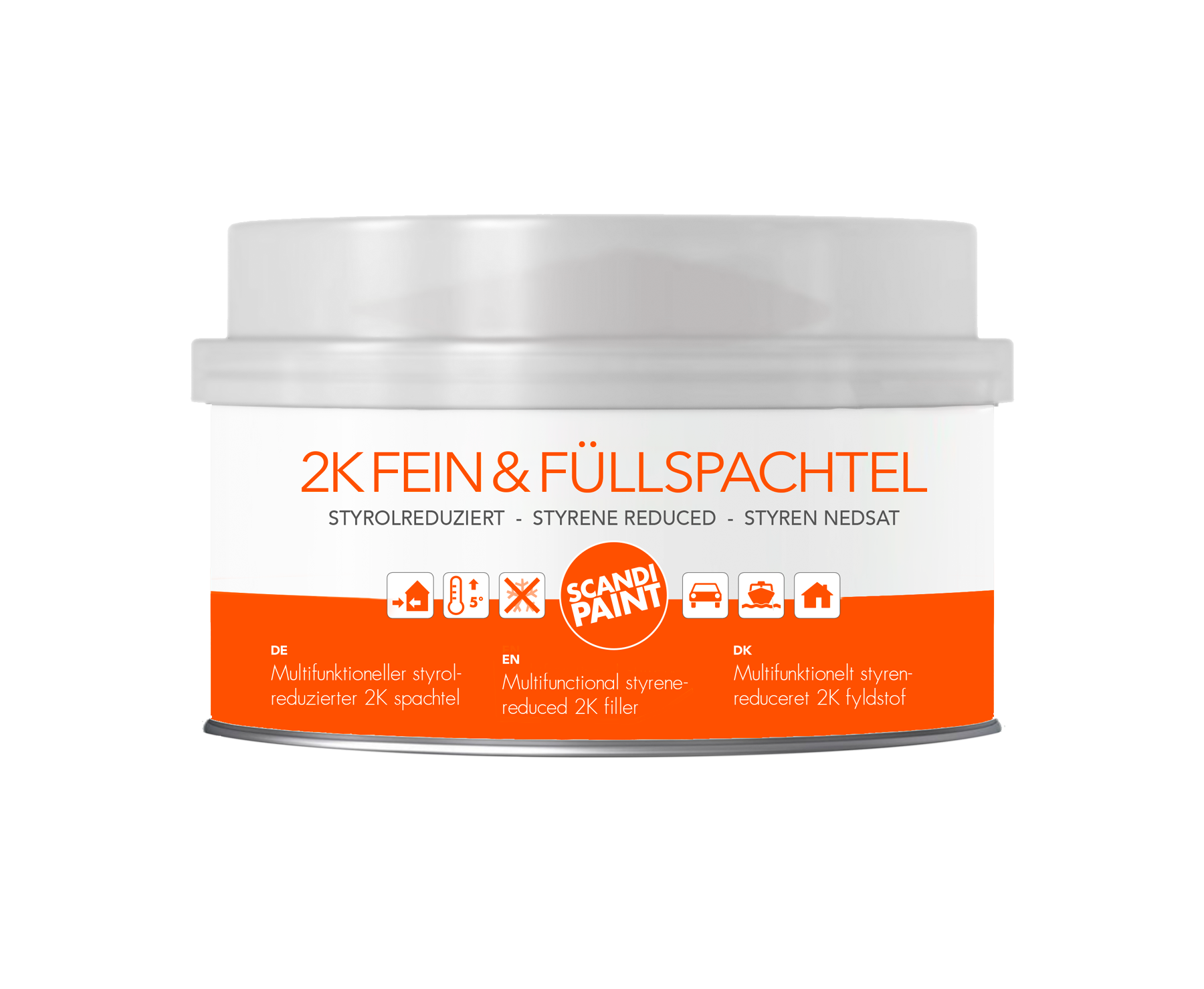 SCANDIPAINT 2K Fine & Filling Putty SR