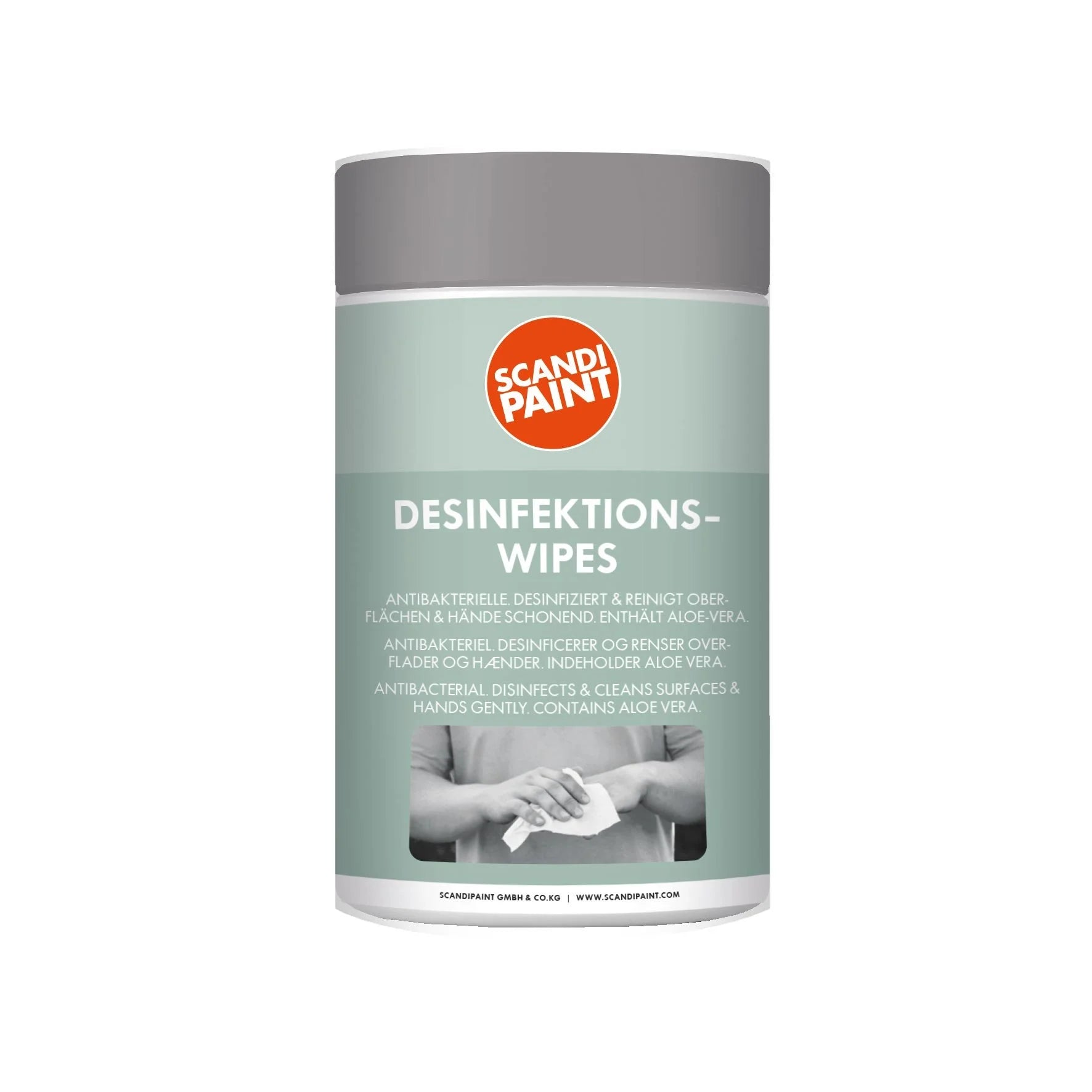 SCANDIPAINT Disinfecting Wipes – 50 pcs