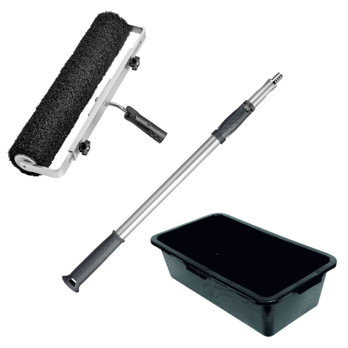 BIG COMBO Adjustable Floor Roller Frame, sleeve, extension pole, bucket